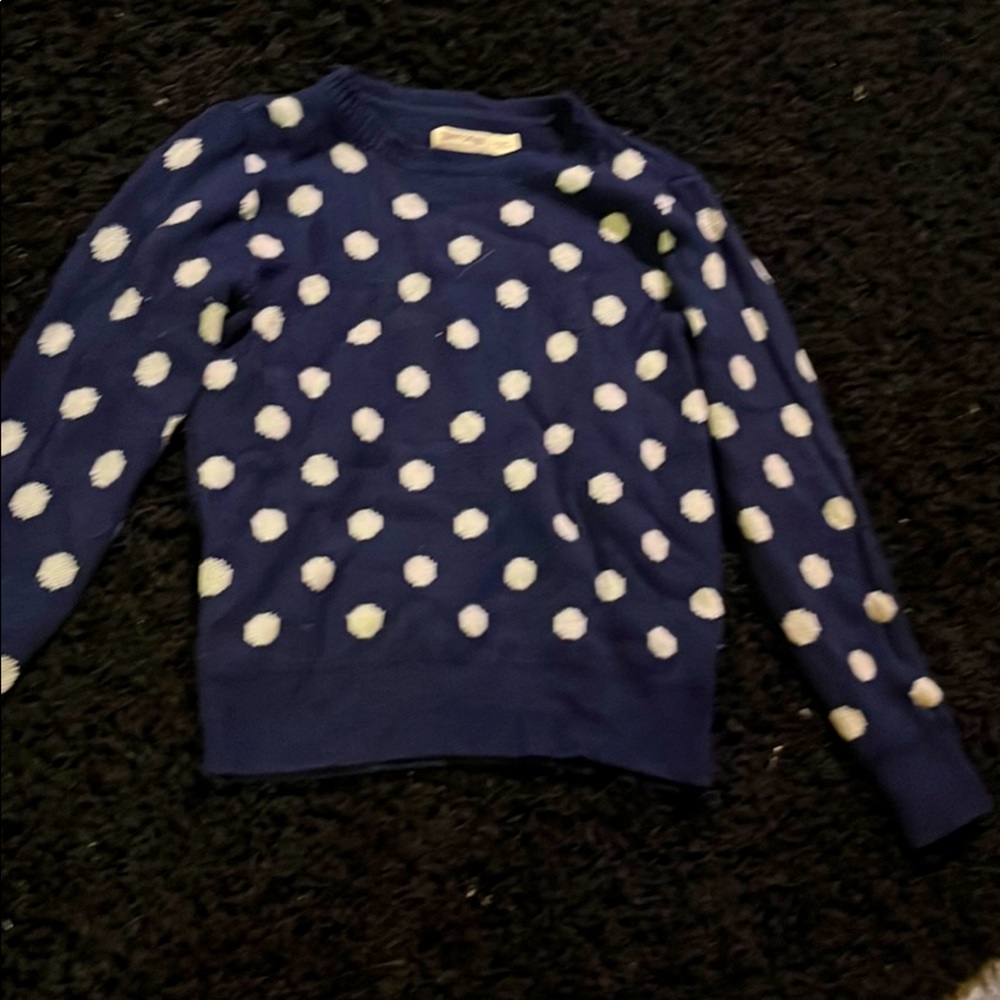 Polka dot Long Sleeve Sweater